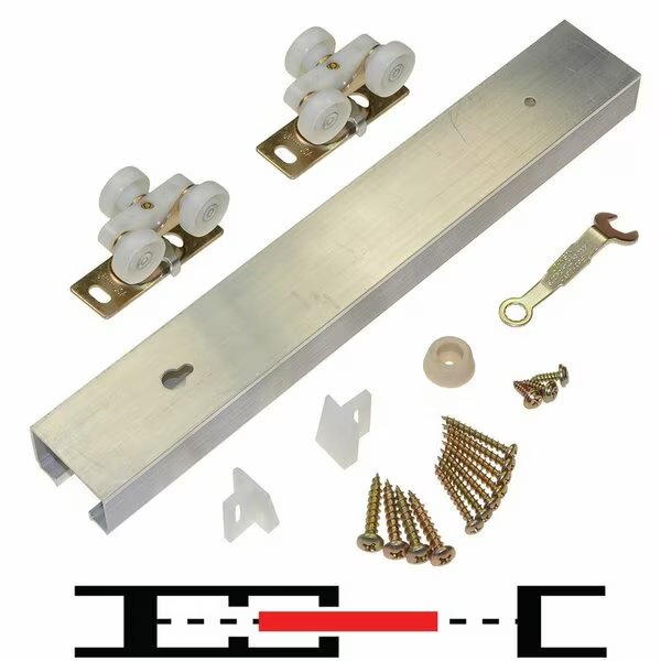 POCKT DR TRCK& HRDWR KIT, Johnson Hardware, Mfr#: 100721DR