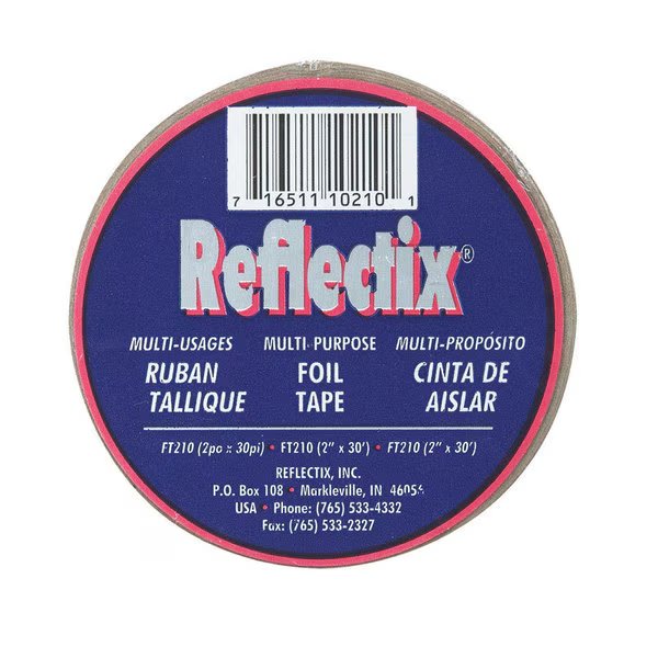 TAPE FOIL 2""X30' SILVER, Reflectix, Mfr#: FT21006