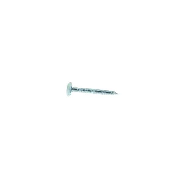 Roofing Nail, 1-1/4 in L, 3D, Steel, Hot Dipped Galvanized Finish, 11 ga, Grip-Rite, Mfr#: 114HGRFG1