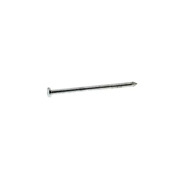 Common Nail, 1-1/2 in L, 4D, Steel, Hot Dipped Galvanized Finish, 12.50 ga, Grip-Rite, Mfr#: 4HGC