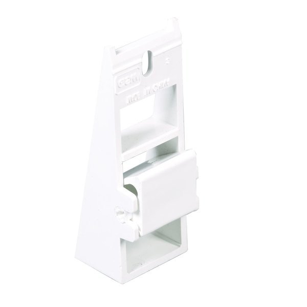Amerimax 11 in. H X 8 in. W X 7 in. L White Vinyl Fascia Fixer, Amerimax Home Products, Mfr#: T0539