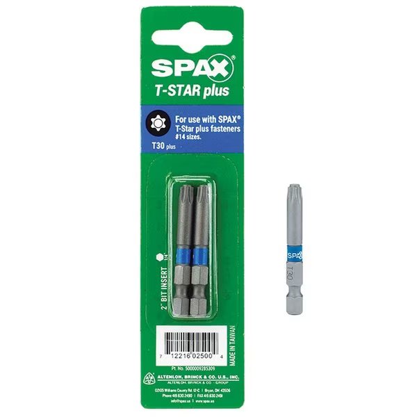 Steel Drill and Driver Bit , 2PK, Spax, Mfr#: 5000009285309
