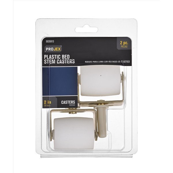 0 in. D Swivel Aluminum Caster 125 lb , 2PK, Projex, Mfr#: 9535/ACE