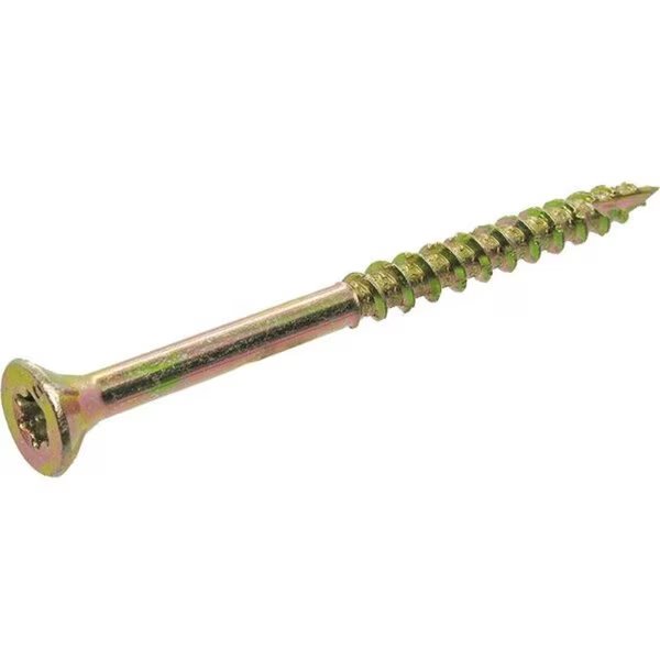 Wood Screw, #9, 3 in, Flat Head Torx Drive, Basf, Mfr#: 3GCS25BK