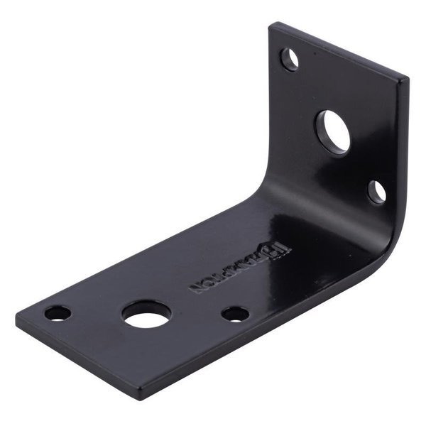 15 in H X 167 in W X 18 in D Black Steel InsideOutside Corner Brace, Hampton, Mfr#: 02-3405-004