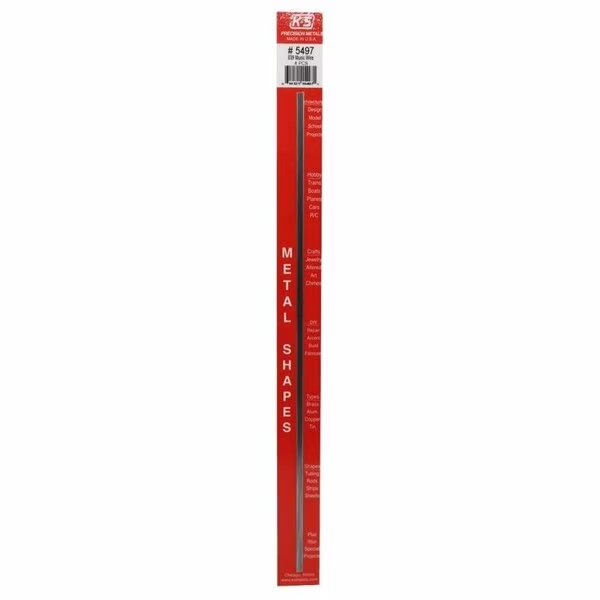 MUSIC WIRE STEEL .039in. 4PK, K&S Precision Metals, Mfr#: 5497