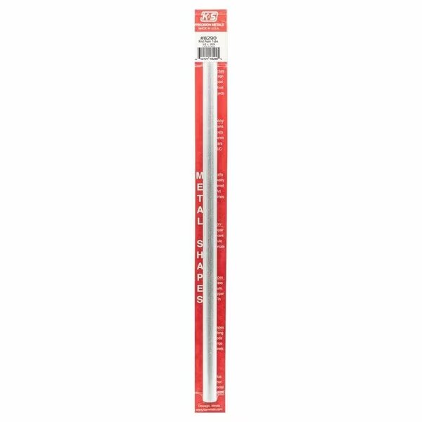 ALUM TUBE ROUND 1/2X1in., K&S Precision Metals, Mfr#: 8290