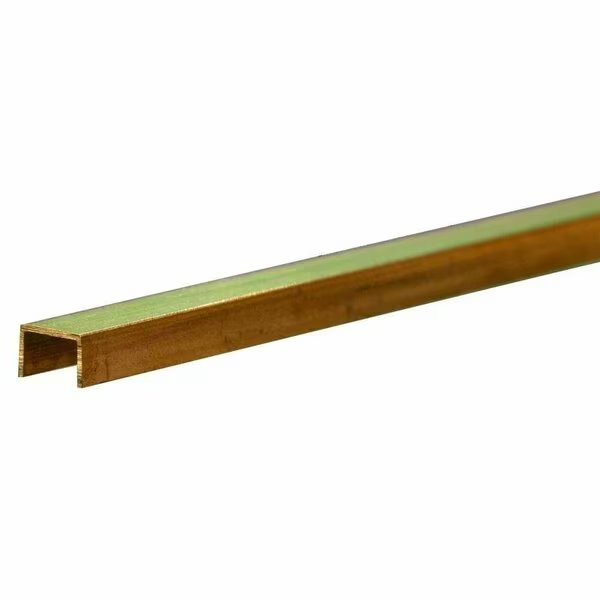 1/8 in. W X 12 in. L Rectangular Brass Tube 1 pk, K&S Precision Metals, Mfr#: 9887