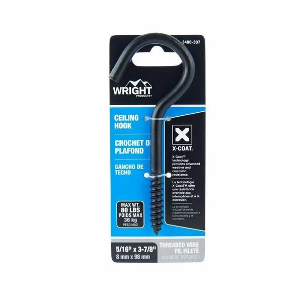 CEILING HOOK 5/16X3-7/8in., Wright, Mfr#: 02-3480-307