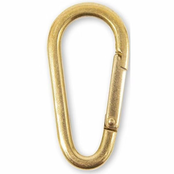 CARABINER BRASS GOLD, Hillman, Mfr#: 9985377