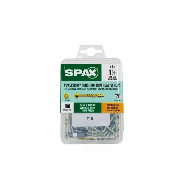 CONSTRUTN SCREW #8X1-1/4in., Spax, Mfr#: 42318704003268