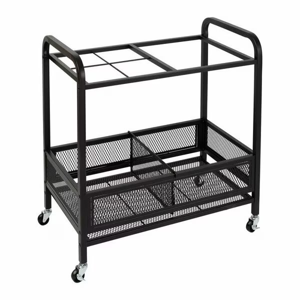 UTILITY CART STL BLACK 38in., Honey-Can-Do, Mfr#: SHF-09838