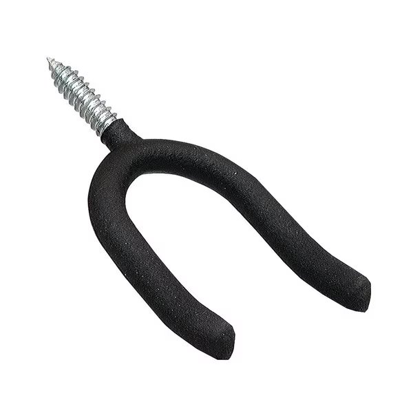 4.88 in. L Vinyl Coated Black Steel Large Super Tool Hook 50 lb. cap., Crawford, Mfr#: SH13-25