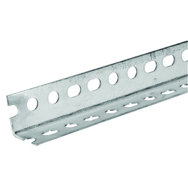 1-1/2 in. W X 24 in. L Steel Slotted Angle, Steelworks, Mfr#: 11105