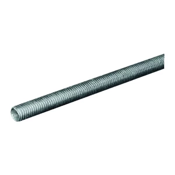 7/16-14 in. D X 24 in. L Steel Threaded Rod, Steelworks, Mfr#: 11022