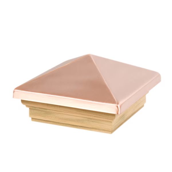 Post Cap Copr Pyramid4X4, Waddell, Mfr#: 220