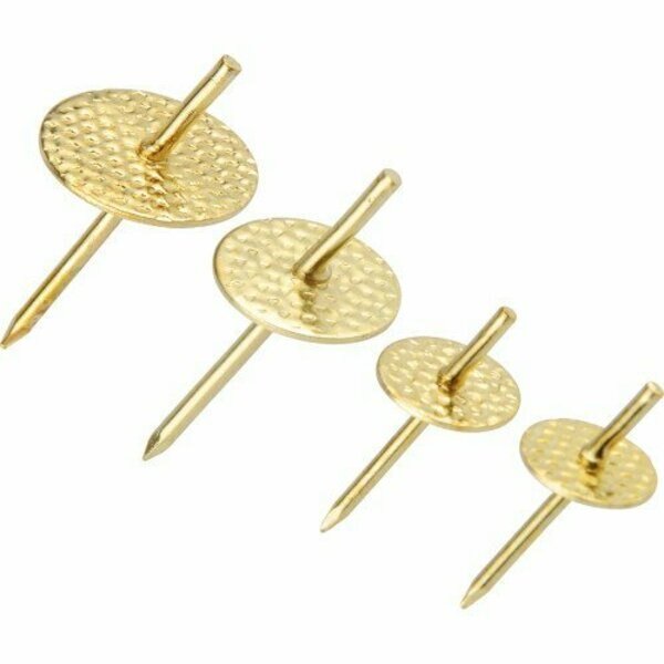 AnchorWire Brass-Plated Assorted Quick Hanger 10 lb 6 pk, 10PK, Hillman, Mfr#: 122188