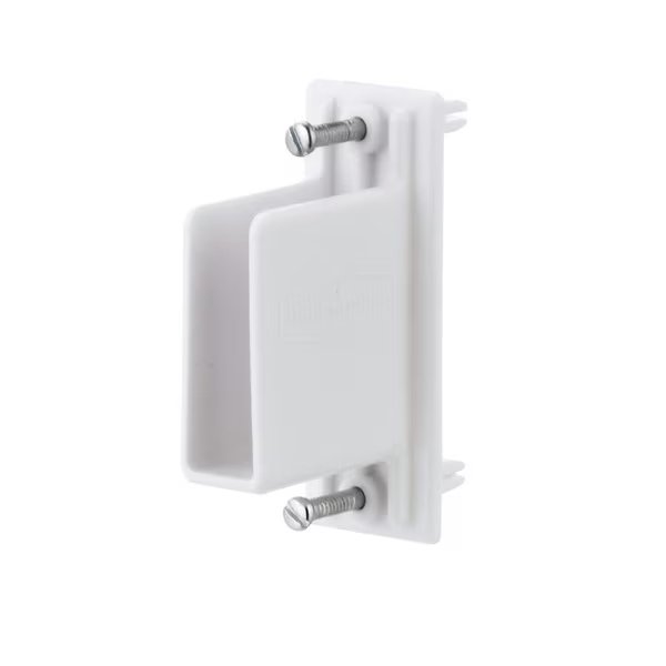 Bracket Wall/End Whtbg25, Rubbermaid, Mfr#: 3D32-LW-WHT