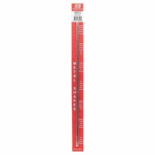 TUBE SQR3/16X.014X12ALUM, K&S Precision Metals, Mfr#: 83013