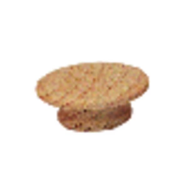 Traditional Round Furniture Knob 1-1/4 in. D .5 in. Unfinished Beige , 2PK, Waddell, Mfr#: 9211.25 DP