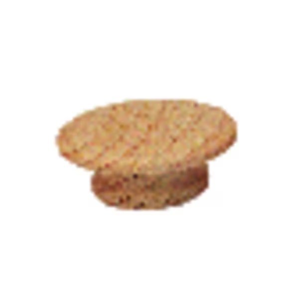 Traditional Round Furniture Knob 1-1/2 in. D .5 in. Unfinished Beige , 2PK, Waddell, Mfr#: 9211.50 DP
