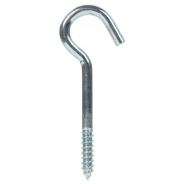 Small Steel 5 in. L Ceiling Hook 200 lb, Hampton, Mfr#: 02-3480-156