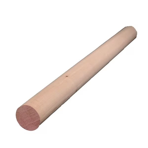 Round Ramin Hardwood Dowel 1-1/2 in. D X 36 in. L 1 pk Pink, Alexandria Moulding, Mfr#: 02521-R0036C1