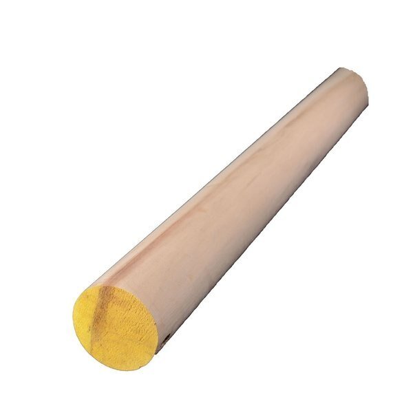 Round Ramin Hardwood Dowel 2 in. D X 48 in. L 2 pk Yellow, 2PK, Alexandria Moulding, Mfr#: 02502-R0048C1