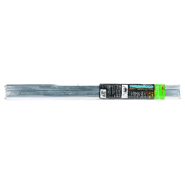 M-D 0.875 in. H X 3.5 in. W X 36 in. L Mill Aluminum Adjustable Deluxe Threshold Gray, Tower Sealants, Mfr#: 08664