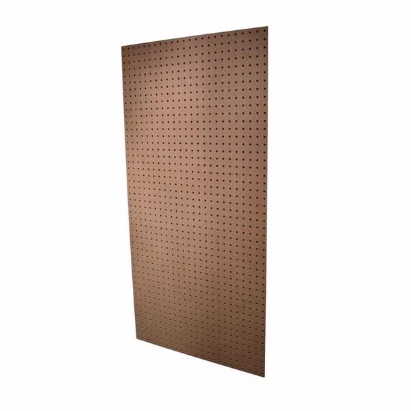3/16 in. X 24 in. W X 4 ft. L Medium Fiberboard (MDF) Peg Board, American Wood Moulding, Mfr#: PG001-6H048C1