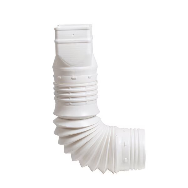 Dwnspout Adpt 3.75X9 Wh, Flex-A-Spout, Mfr#: ADP53229