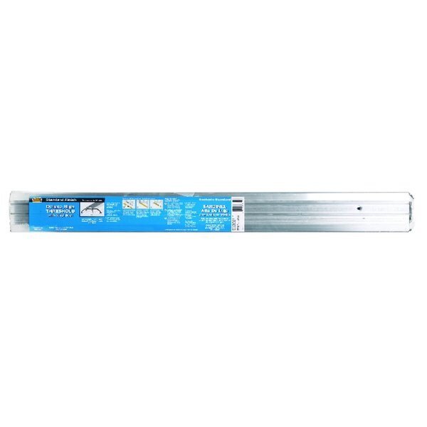 M-D 1.125 in. H X 3.75 in. W X 36 in. L Bronze Aluminum Deluxe High Threshold Silver, Tower Sealants, Mfr#: 08029