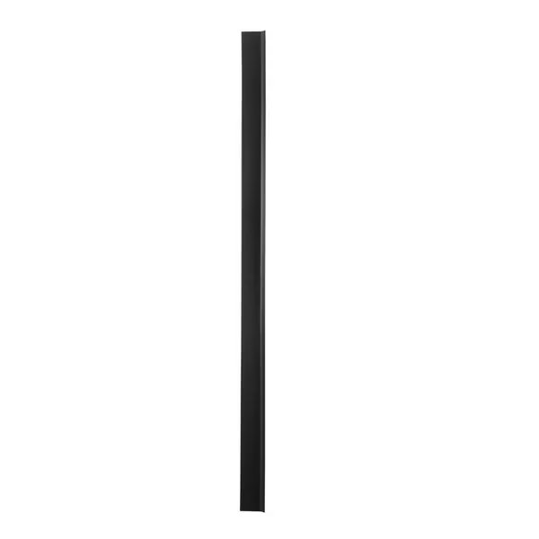 Building Products 013 in H X 4 ft L Prefinished Black Vinyl Wall Base, M-D, Mfr#: 75598
