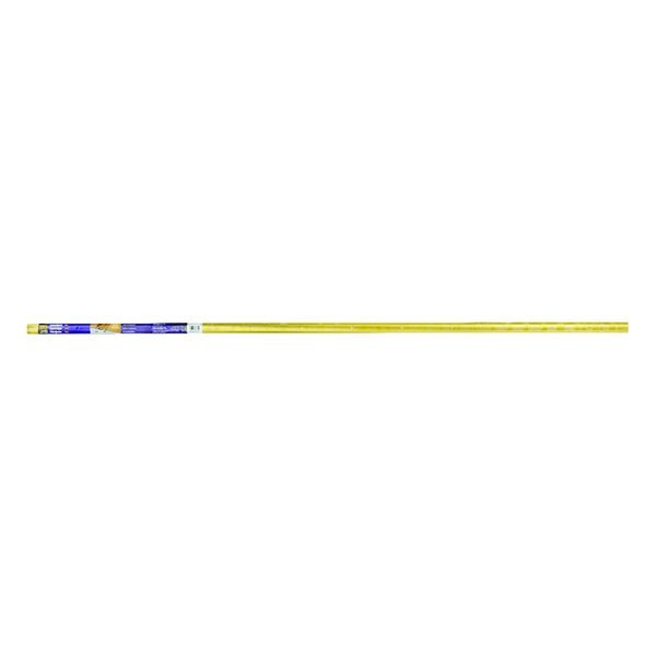 M-D 1/8 in. H X 72 in. L Prefinished Satin Brass Aluminum Seam Binder, Tower Sealants, Mfr#: 79095