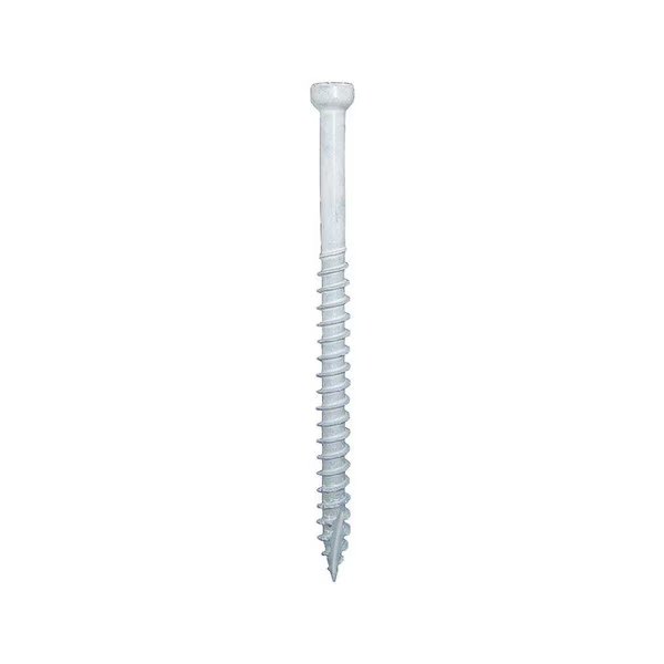 Wood Screw, #8, 2-1/2 in, Stainless Steel Trim Head, Grk Fasteners, Mfr#: 16630