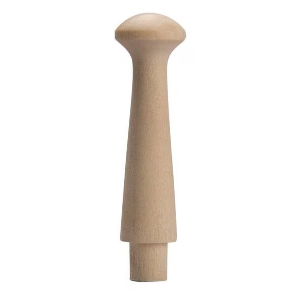 3-1/2 in. L Natural Beige Oak Medium Shaker Pegs , 2PK, Waddell, Mfr#: 760 DP