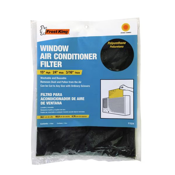 AC FILTER 3/16""X15""X24"", Frost King, Mfr#: F1524