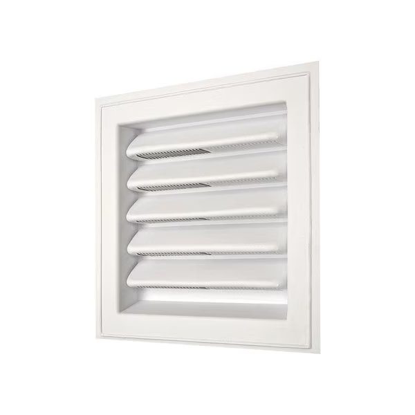 LOUVER WHT PLSTC 12X12"", Gaf, Mfr#: SL12X12