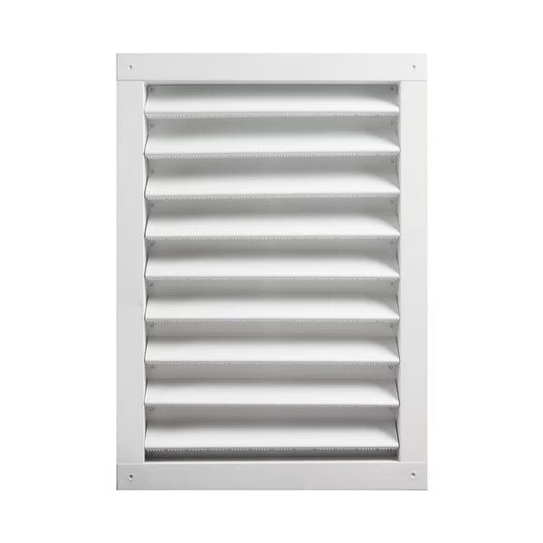 LOUVER WHT ALUM 14""X24"", Gaf, Mfr#: DA1424W