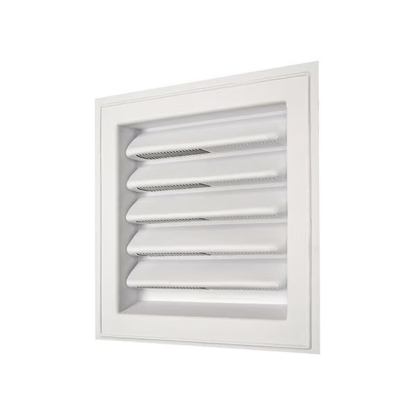 LOUVER PLSTC WHT 8X8"", Gaf, Mfr#: SL8X8