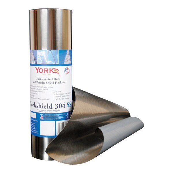 FLASHING SS 12""X20', York, Mfr#: RESYS304SS12/20