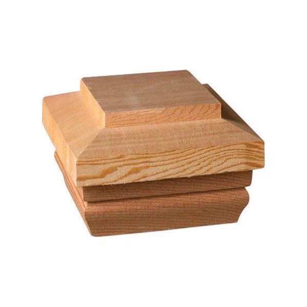 2.25 in. H X 4 in. W Wood Post Cap, Deckorators, Mfr#: 72258