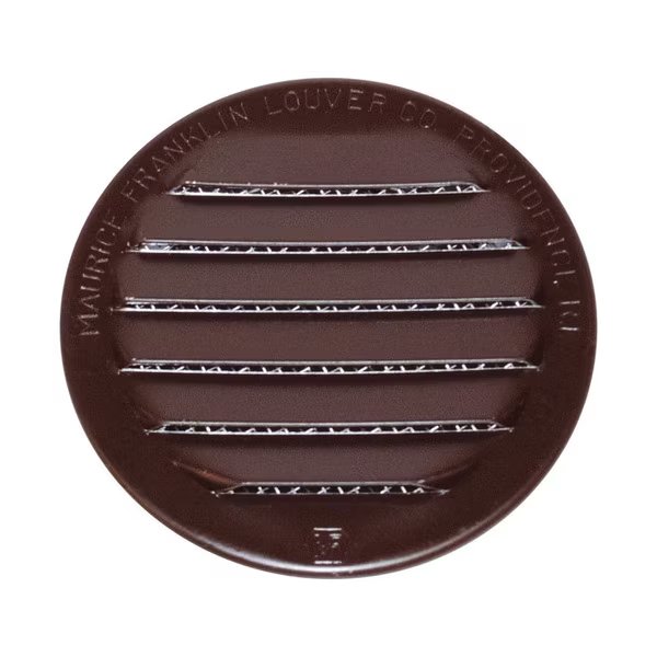 MINI LOUVER BROWN 3"" 4PK, Maurice Franklin Lou, Mfr#: RLB-100  3
