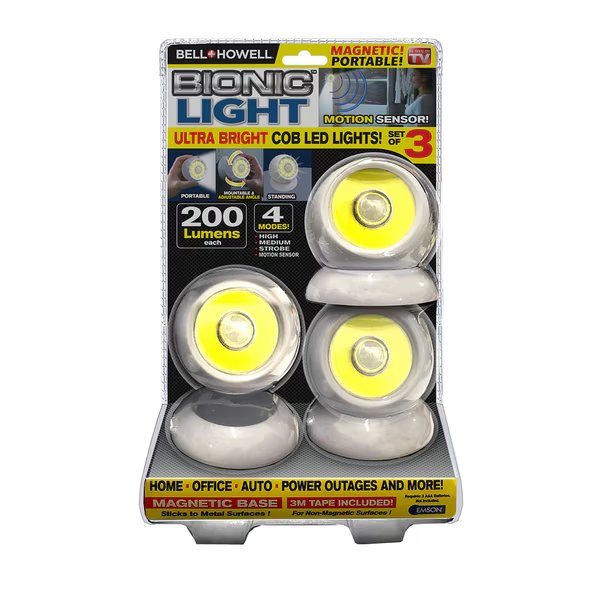 Light Mag/Port/Mnt 200Lm, Bell + Howell, Mfr#: 2565