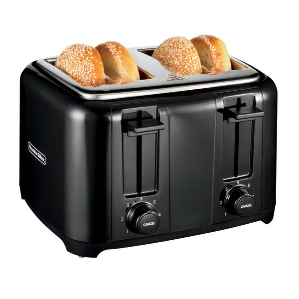 Toaster Plastc Blk 4Slot, Proctor-Silex, Mfr#: 24215