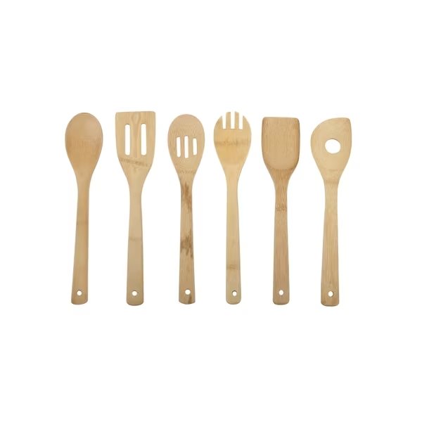 Utensil Set Bamboo 6Pc, Core Kitchen, Mfr#: AC29902
