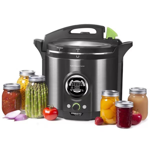 Presto Precise Digital Electric Pressure Canner 12 qt, National Presto, Mfr#: 02144