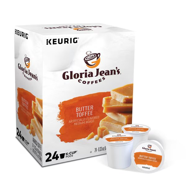 Cofe K-Cup Butr Tof 24Pk, Keurig, Mfr#: 5000330066