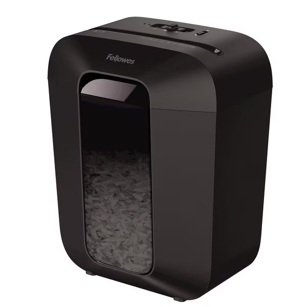Powershred LX50 9 Sheet Capacity 4.4 gal Cross-Cut Shredder, Fellowes, Mfr#: 4402801