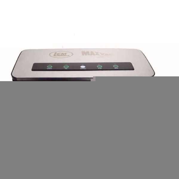 LEM MaxVac 250 Black/Silver Vacuum Food Sealer, Lem Products, Mfr#: 1393